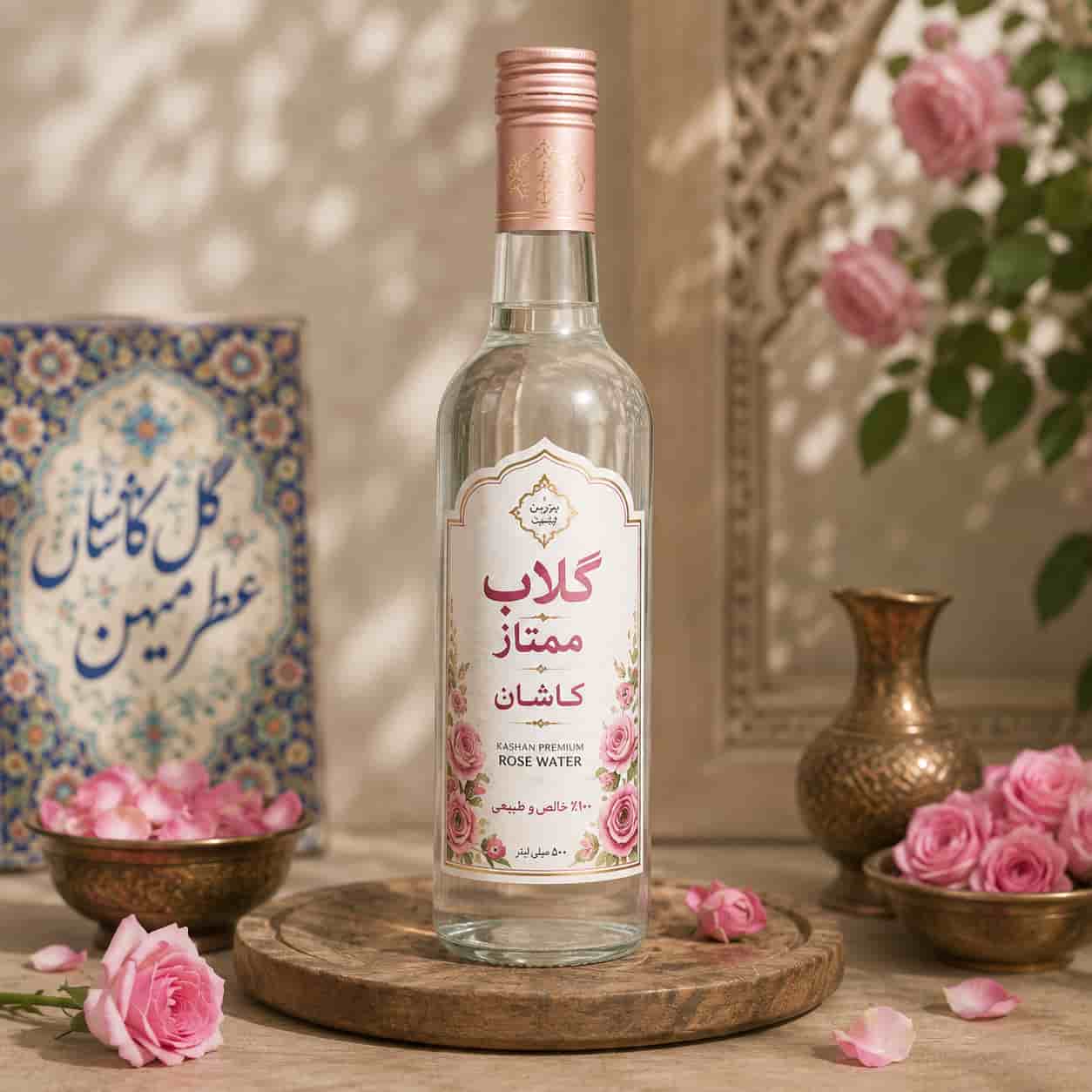 گلاب ممتاز کاشان محصولی اصیل با کیفیت صادراتی